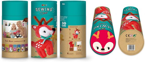 Avenir CH1625 Sewing Doll Deer, Mixed Colours - Image 3