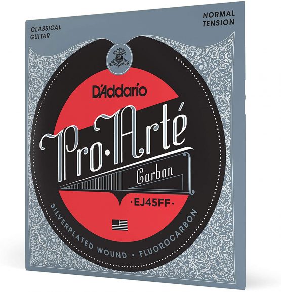 D'Addario EJ45FF Pro Arte Dynacore Basses Normal Tension Carbon Classical Guitar String