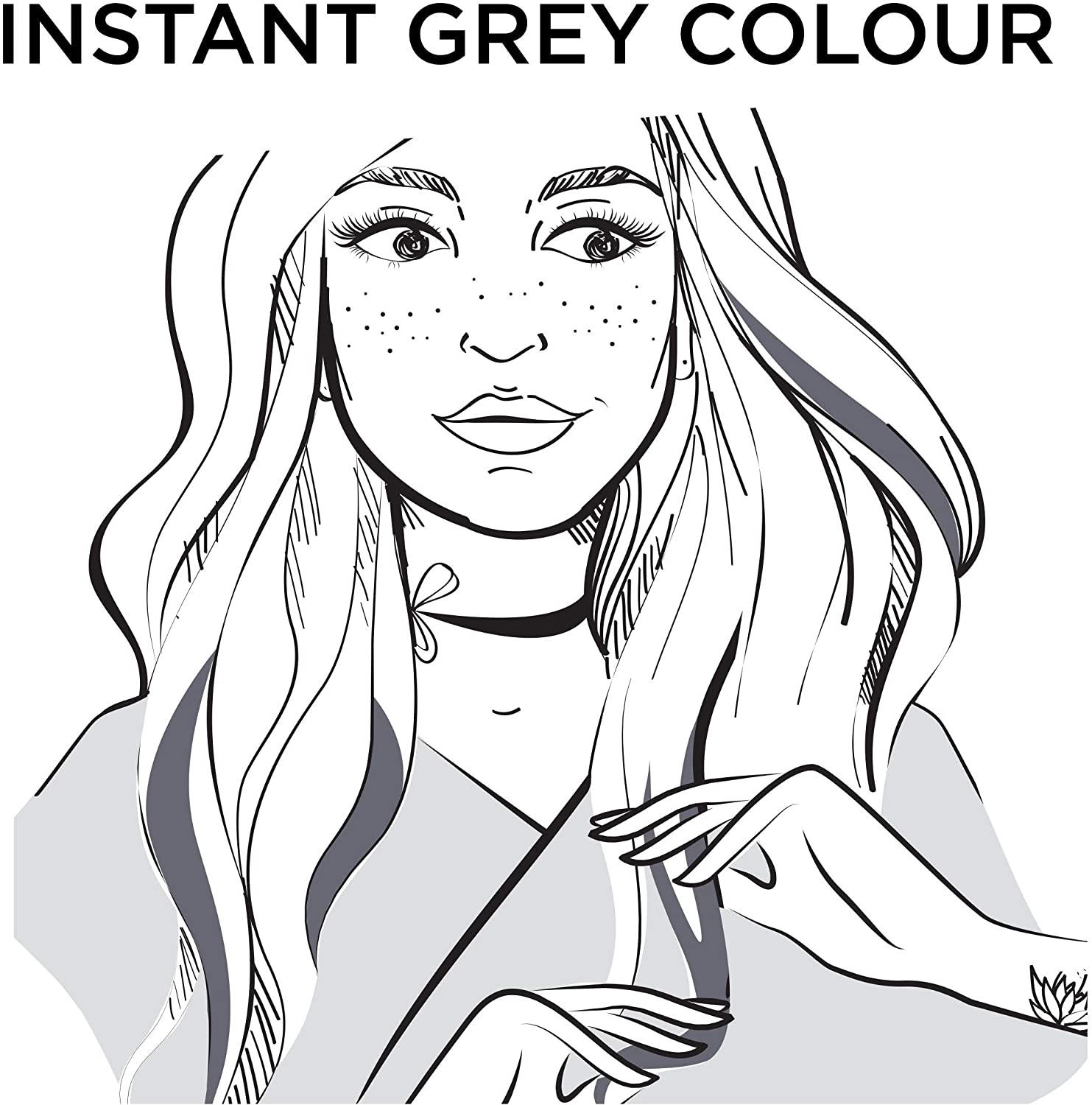 L'Oreal Colorista Hair Makeup Metallic Grey Blonde Temporary Hair Colour 30ml, 30 ml (Pack of 1) - Image 3