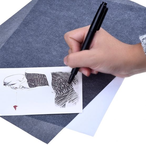 30 Sheets Carbon Transfer Paper Tracing Paper for Wood, Paper, Canvas (30 Pack 9 by 13 Inch) - Image 3