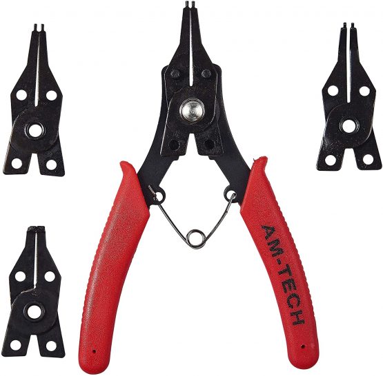 4-IN-1 INTERCHANGEABLE CIRCLIP PLIERS