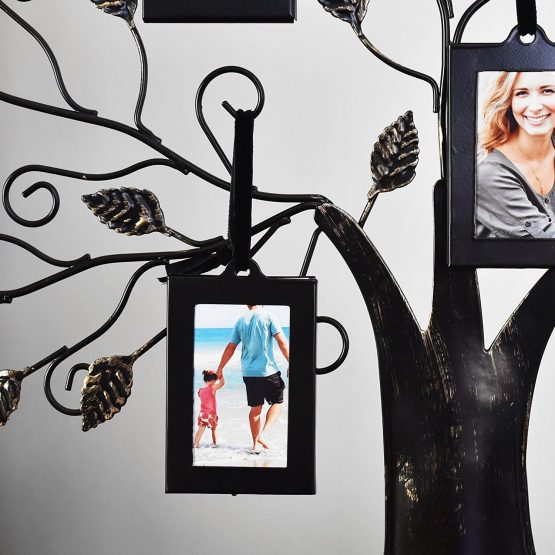 Thetford Design Family Tree Photo Frame with 6 Hanging Picture Frames