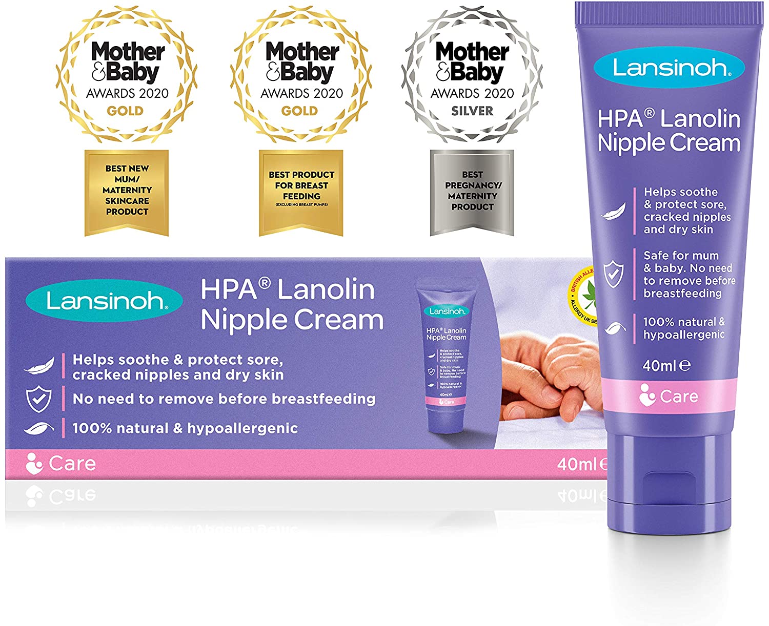 Lansinoh HPA Lanolin Nipple Cream, 40ml - Image 4
