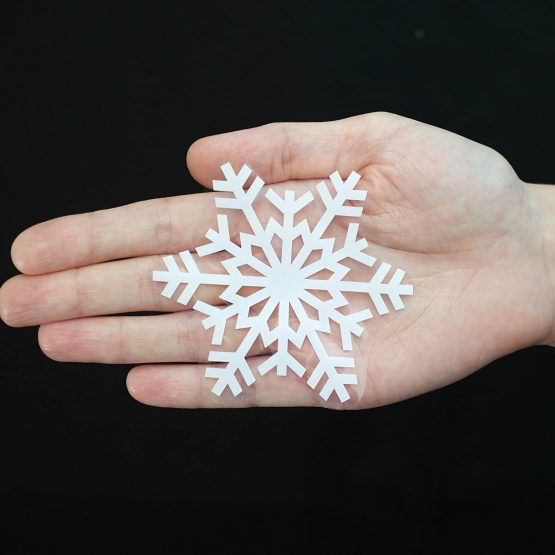 Articlings 42 Original Snowflake Window Clings | Fabulous Static PVC Stickers - Image 3