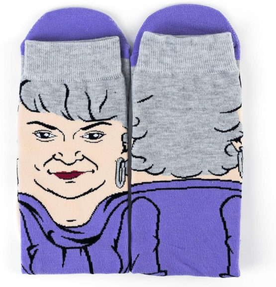 Bioworld The Golden Girls Dorothy Funny Graphic Socks | Single Pair Of Adult Crew Socks - Image 2