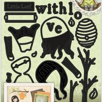 Jumbo Die Set - Santoro - The Little Leaf