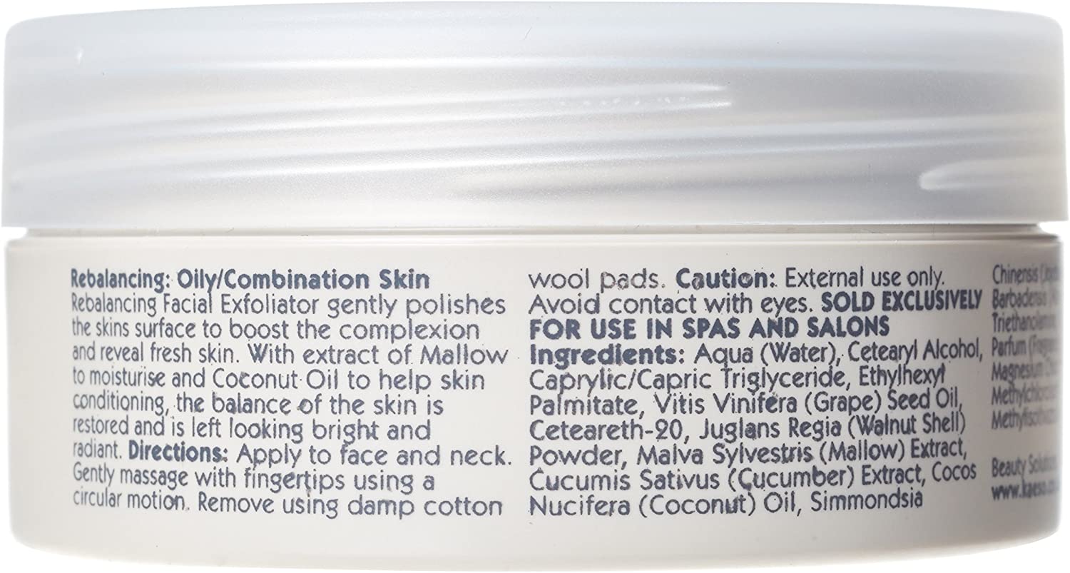 Kaeso Rebalancing Facial Exfoliator 95ml, Gentle Face Scrub for Oily & Combination Skin, Oil Control & Pore Cleansing - Image 2