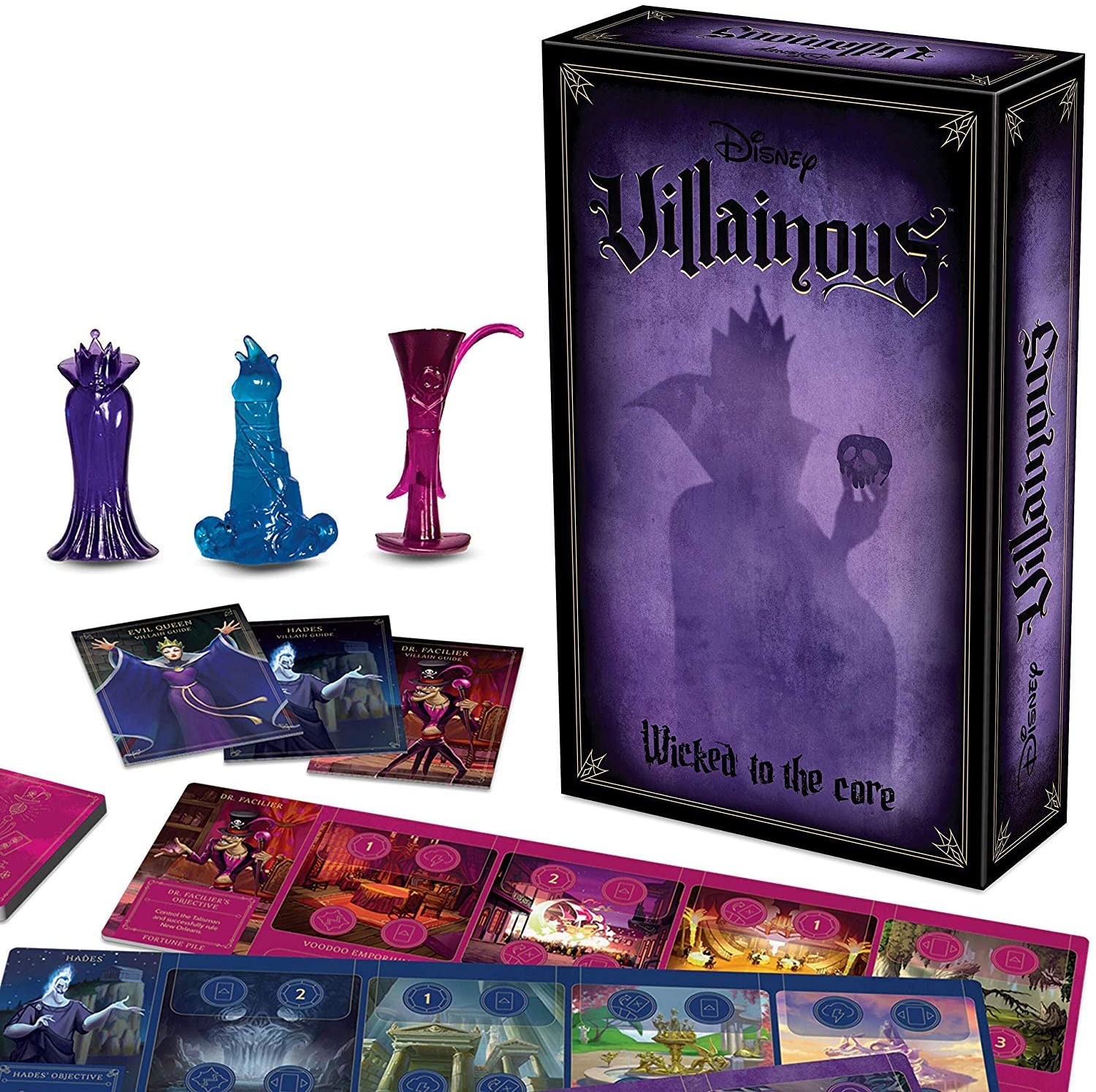 Ravensburger Disney Villainous Wicked to The Core, Strategy Board Game for Kids & Adults Age 10 Years Up