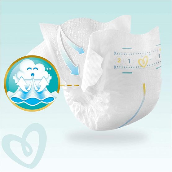 Pampers New Baby Nappies Carry Pack, Size 1, Pack of 22 - Image 4