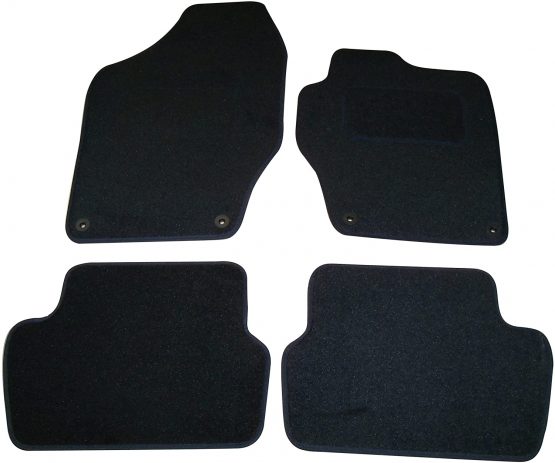 Sakura SS4623 Carpet Floor Mat, Black Trim