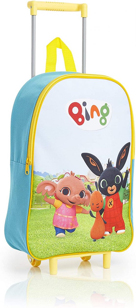 Bing Trolley Bags with Wheels for Kids, Carry on Hand Luggage Suitcases ...