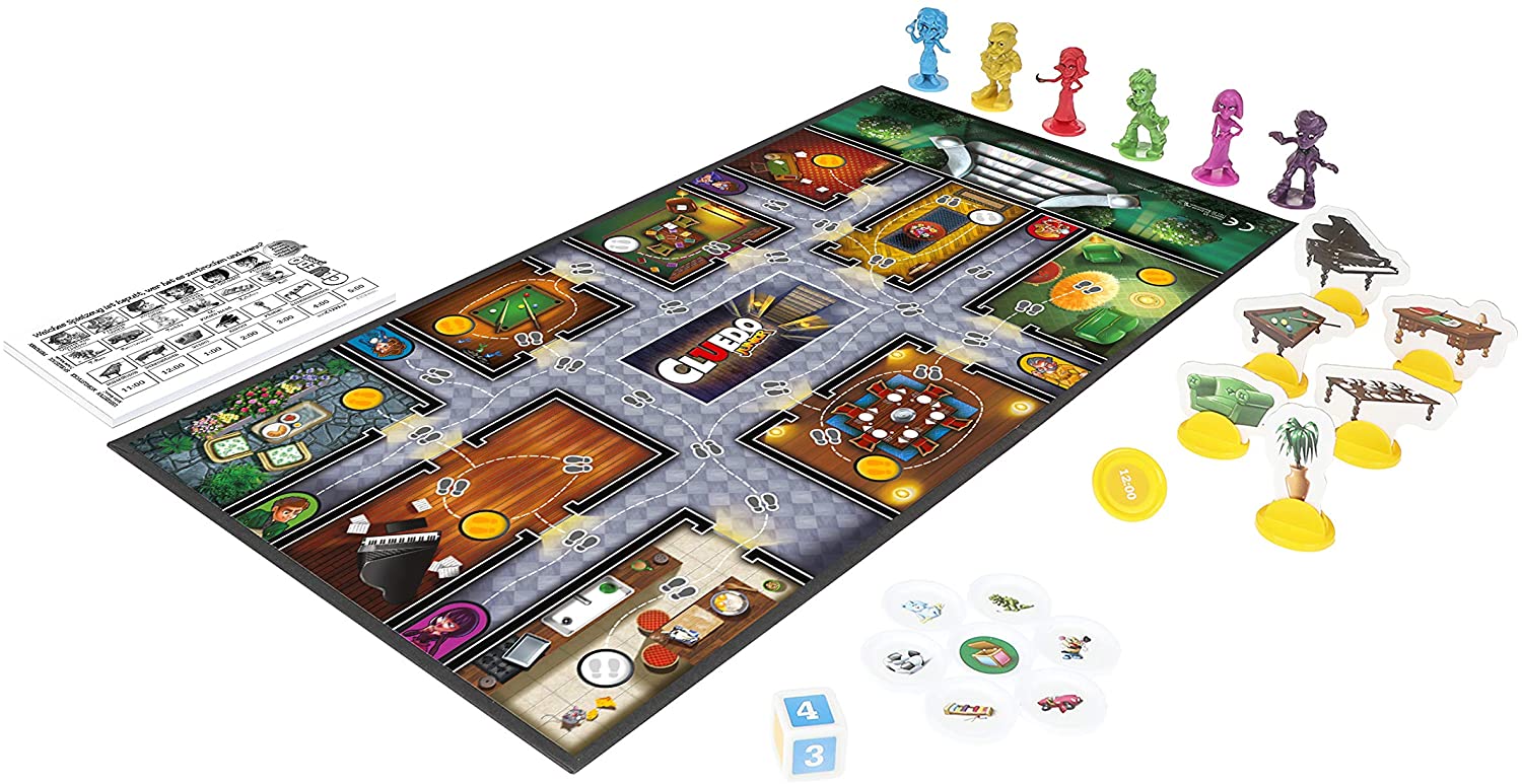 Hasbro Gaming C1293100 Junior Classic Detective Game Age 5+ (German), Multicolor, standard size - Image 2