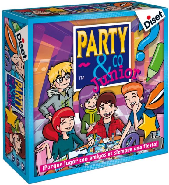 Diset- Party & Co Junior Game, 8+ (10103)
