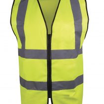 Blackrock BHZEVY Yellow High Visibility Executive Waistcoat, EN20471, Class 2, Medium