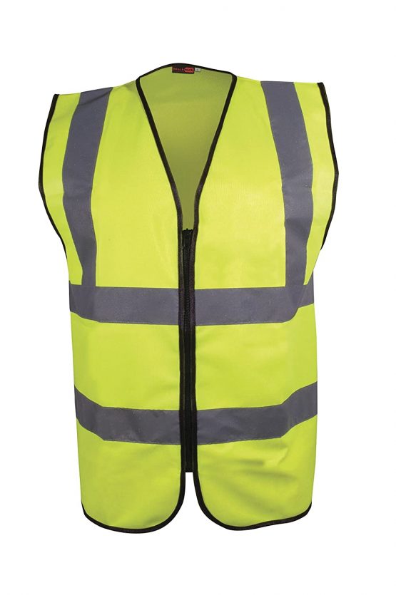 Blackrock BHZEVY Yellow High Visibility Executive Waistcoat, EN20471, Class 2, Medium