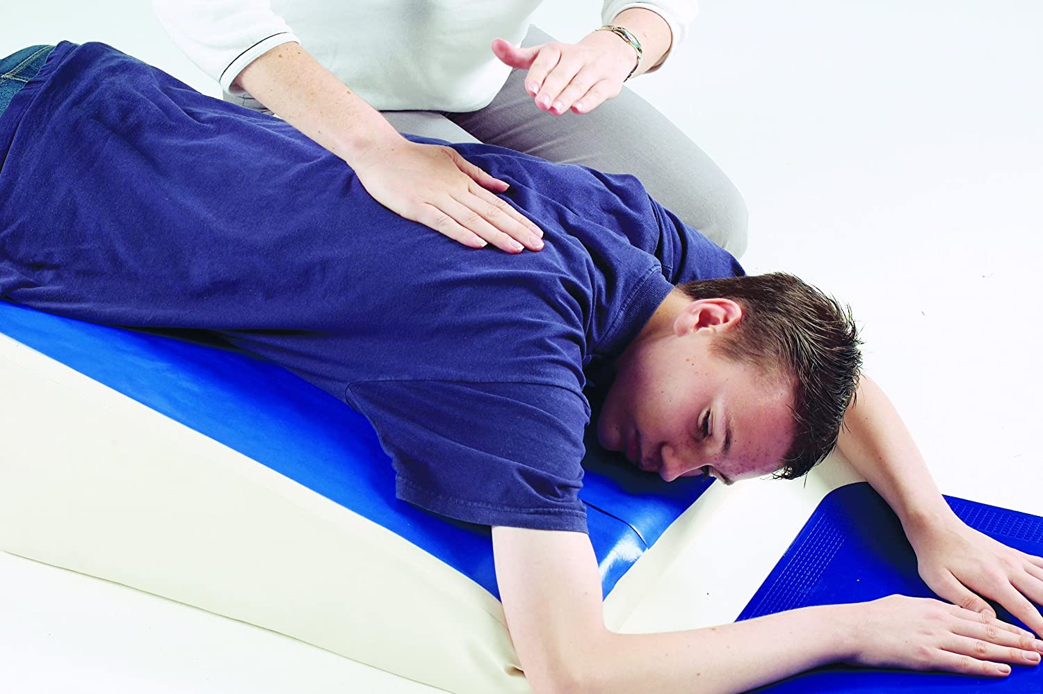 Dycem Non Slip Mat - Small Healthcare, Blue, 25L x 25W x 18Th cm - Image 3
