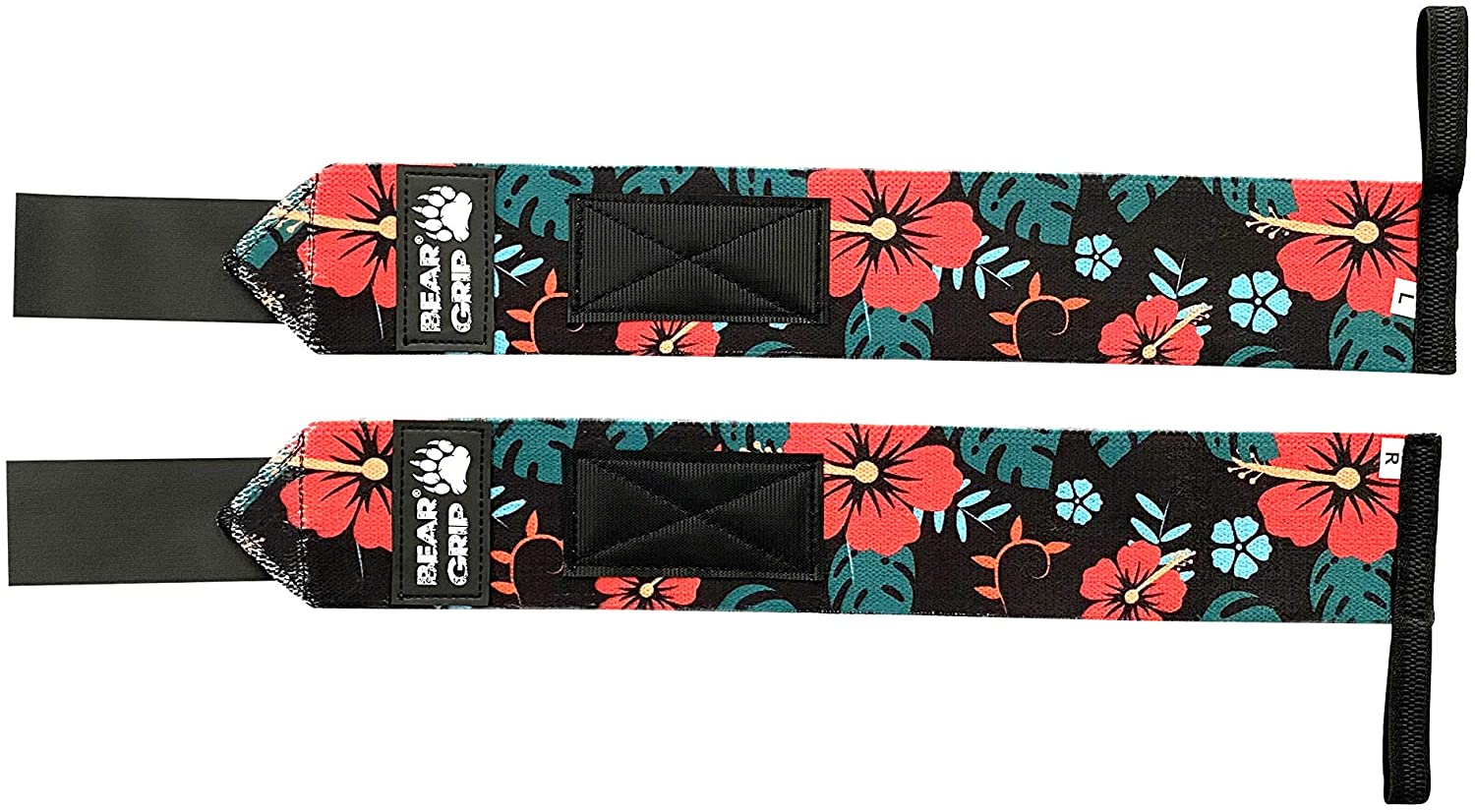 BEAR GRIP SPECIAL EDITION Premium weight lifting wrist support wraps