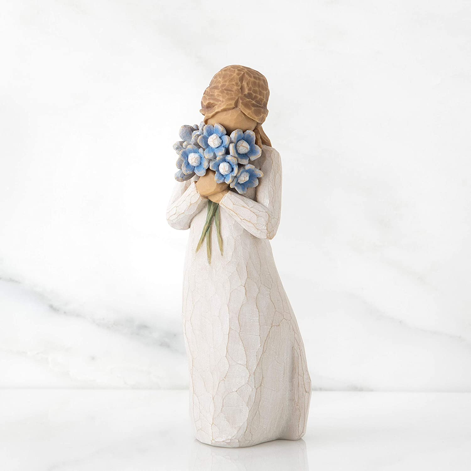 Willow Tree Forget Me Not Figurine, Flower Color, 6.7 x 3 - Image 2