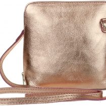 Girly HandBags Metallic Genuine Leather Cross Body Shoulder Bag
