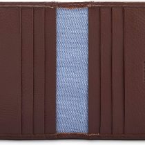 Hoxton Two Fold Leather Credit Card Holder by Gryphen