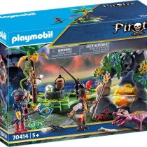 Playmobil Pirates 70414 Pirate Island with Treasure, for Children Ages 5+