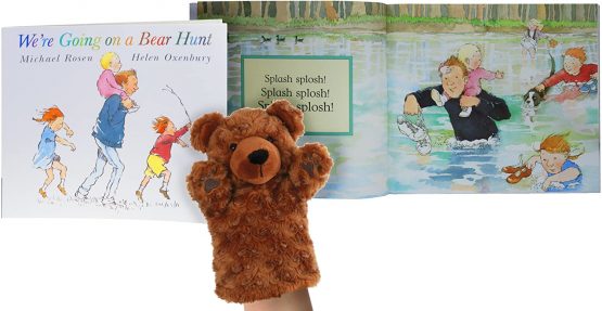 We’re Going On A Bear Hunt - Book and Finger Puppets - Image 2