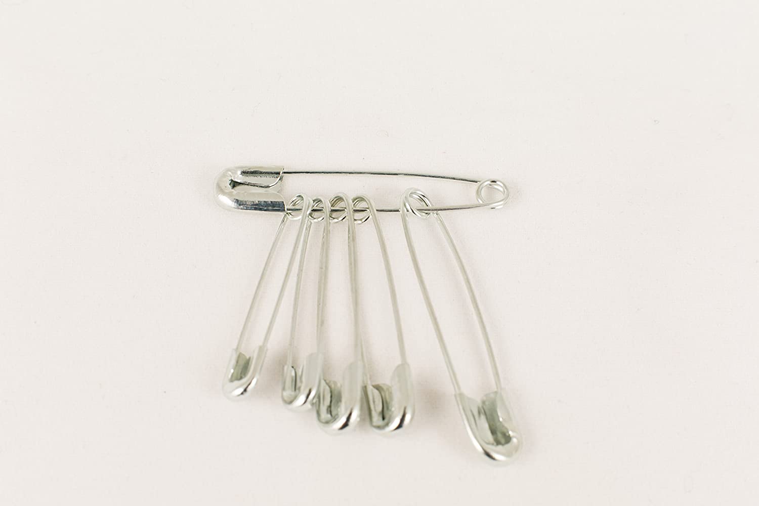 St John Ambulance F12700 Safety Pins - Pack of 6, Silver