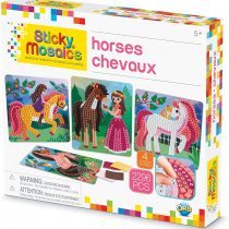 ORB 50993.0 Sticky Mosaics Horses, Multi