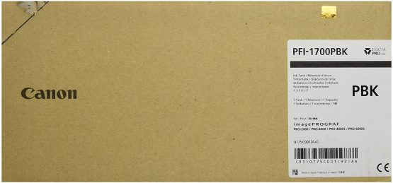 CANON PFI-1700 Photo Ink Standard Capacity 700 ml Pack of 1 iPF Pro2000/4000/4000S/6000S