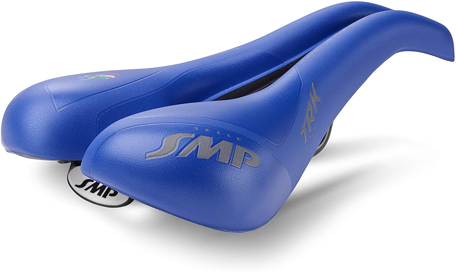 Selle SMP TRK Saddle - Blue, Medium - Image 2