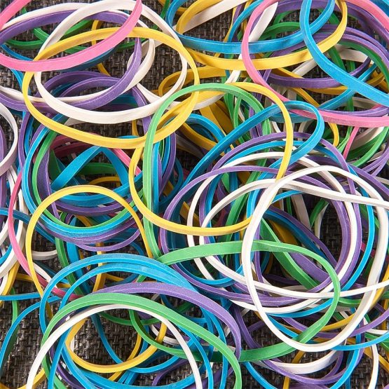 NBEADS 5 Rolls 600 Pcs Colorful Rubber Band Balls, Elastic Stretchable Bands for Hair, Arts and Crafts and Document Organizing - Image 4