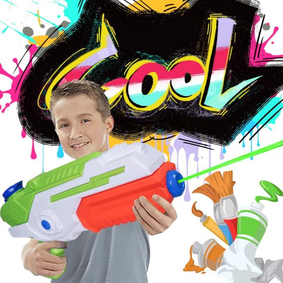Kids Toys for 3 4 5 6+ Year Olds, 2 Pack Water Guns with 1L Large Capacity, Super Water Pistols with 10M Long Shoot Range for Kids Boys Girls Adults, Squirt Guns for Pool Garden Beach Water Fighting - Image 4