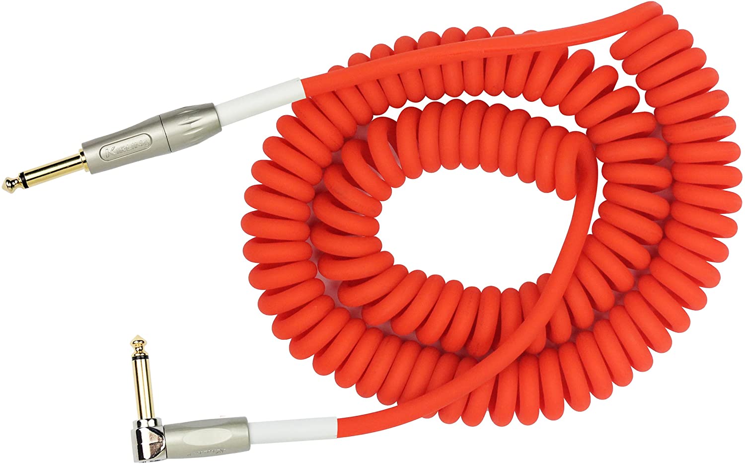 Kirlin IMK-202PFGL/RDF Premium Coil Cable – 30ft RED – BigaMart