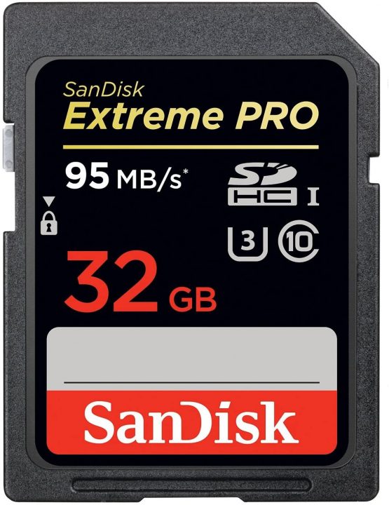 SanDisk Extreme PRO 32 GB SDHC UHS-I Memory Card - Standard Packaging