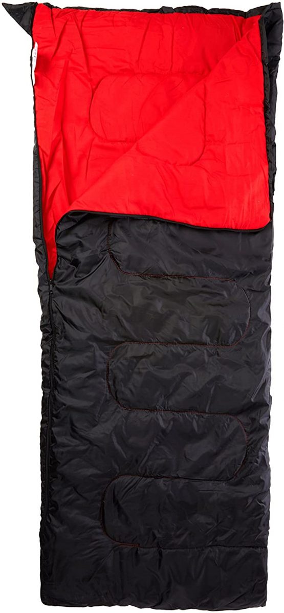 Trespass Mens & Ladies Envelope Unisex Three Season Sleeping Bag Two Way Zipper