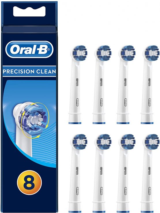Oral-B Precision Clean Toothbrush Heads Pack of 8