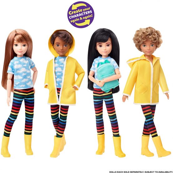 Mattel GKV37 Creatable World Rainy Day Style Pack RD-065 - Image 4