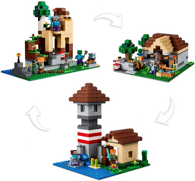 minecraft lego crafting box 3