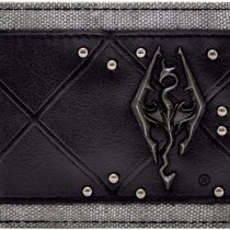 Bethesda Elder Scrolls 3D Skyrim Logo Black ID & Card Bi-Fold Wallet