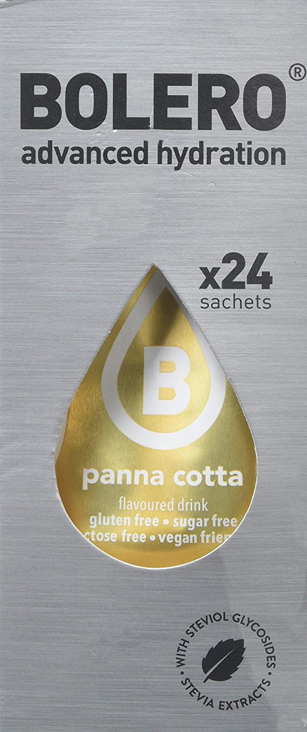 Bolero Classic Powder Sachet, 9 g, Panna Cotta, 24-Count, 5.18 kg (Pack of 1)