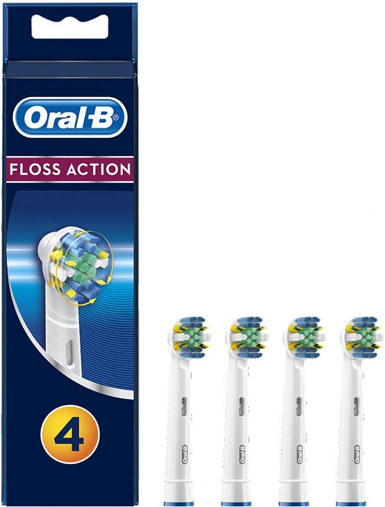 Oral-B FlossAction Heads, Pack 4
