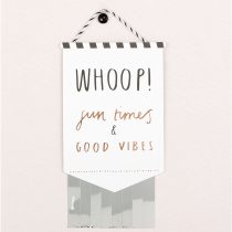 Hallmark 25490577 Fun Times Card "Whoop" - Small [Old Model]