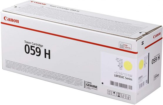 Canon Toner Cartridge 059H Y - Yellow - high Yield