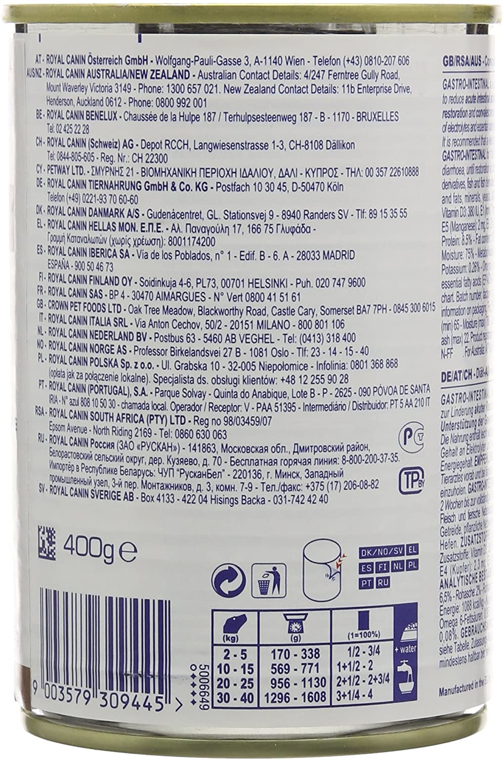 Royal Canin Veterinary Gastrointestinal Mousse, 400 g (Pack of 12) - Image 2
