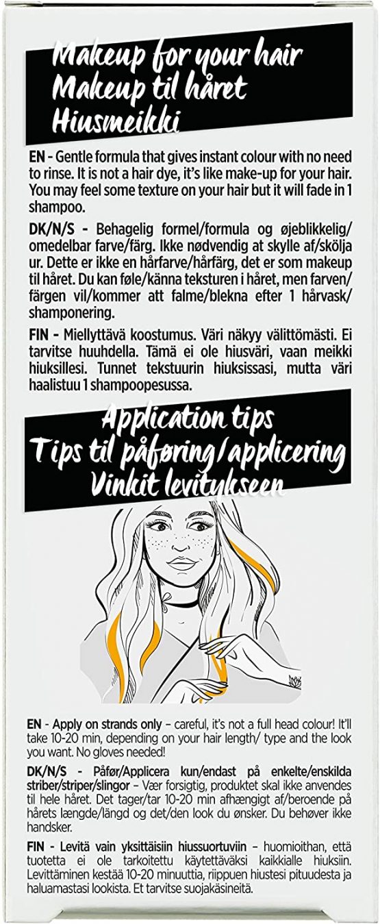 L'Oréal Paris Colorista Number 8 Hair Make Up, 30 ml, Yellow - Image 2
