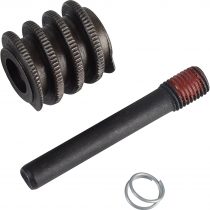 Bahco 8074K 8074-2 Spare Knurl & Pin & Spring, Grey/Silver