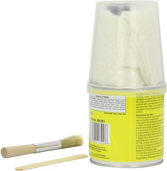 Silverhook BIGK1 Big Boy Glass Fibre Resin Repair Kit - Image 2