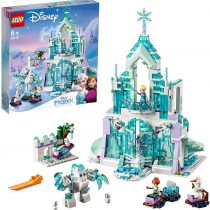 LEGO 43172 Disney Princess Frozen Elsa’s Magical Ice Palace Set with Princess Elsa and Anna Mini Dolls and Frozen Playground