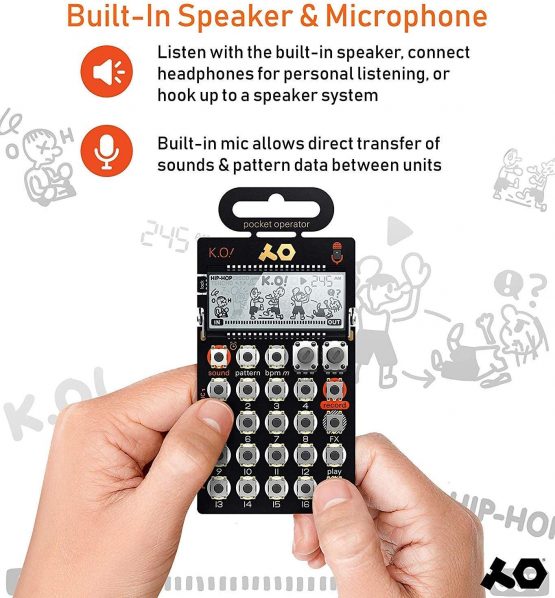 Teenage Engineering PO-33 Pocket Operator KO Sampler/Sequencer - Image 4