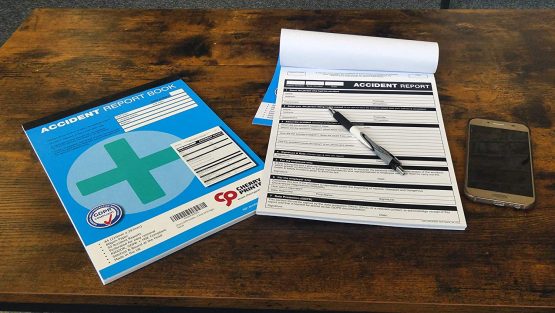Cherry GDPR Accident Report Book A4 50 Pages - Image 3